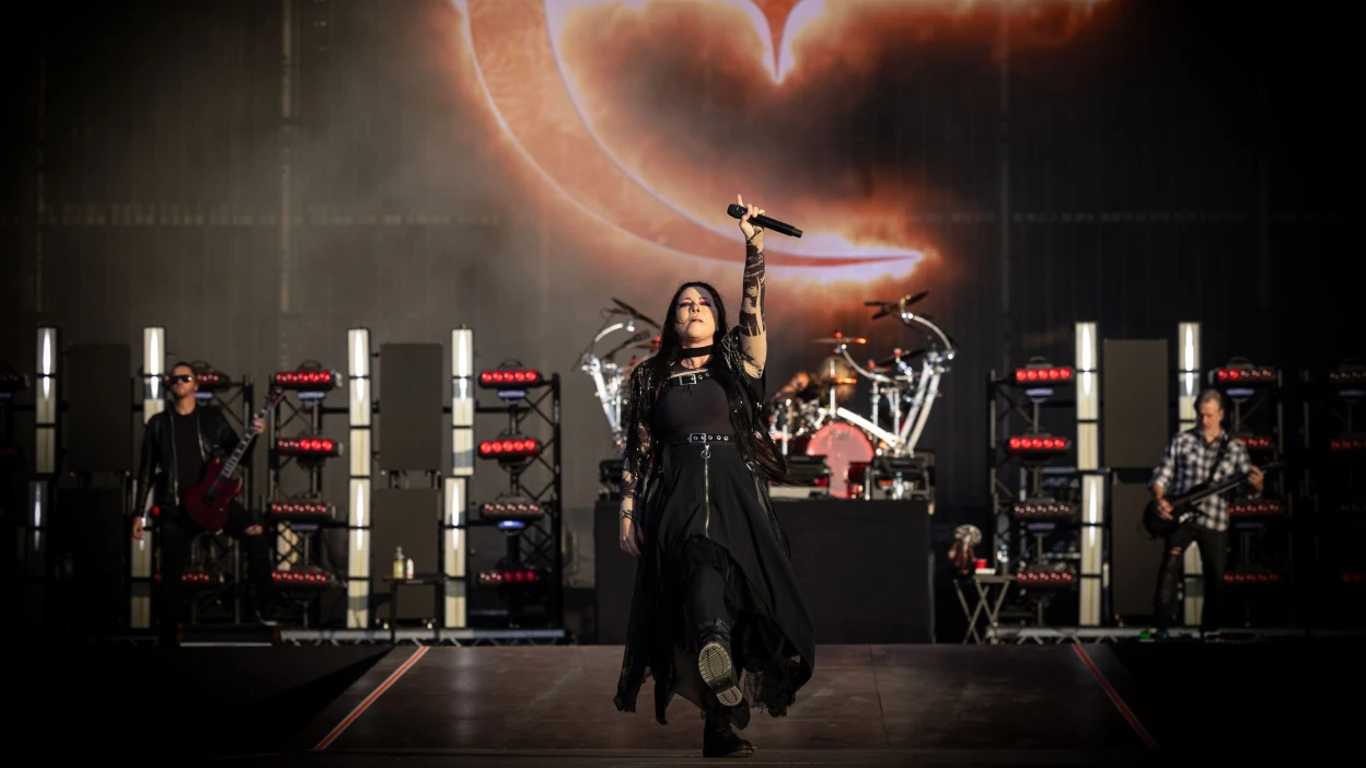 Evanescence no Rock in Rio Lisboa, 2024.