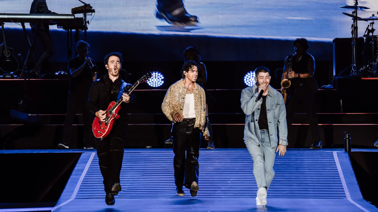 Jonas Brothers no Rock in Rio Lisboa, 2024.