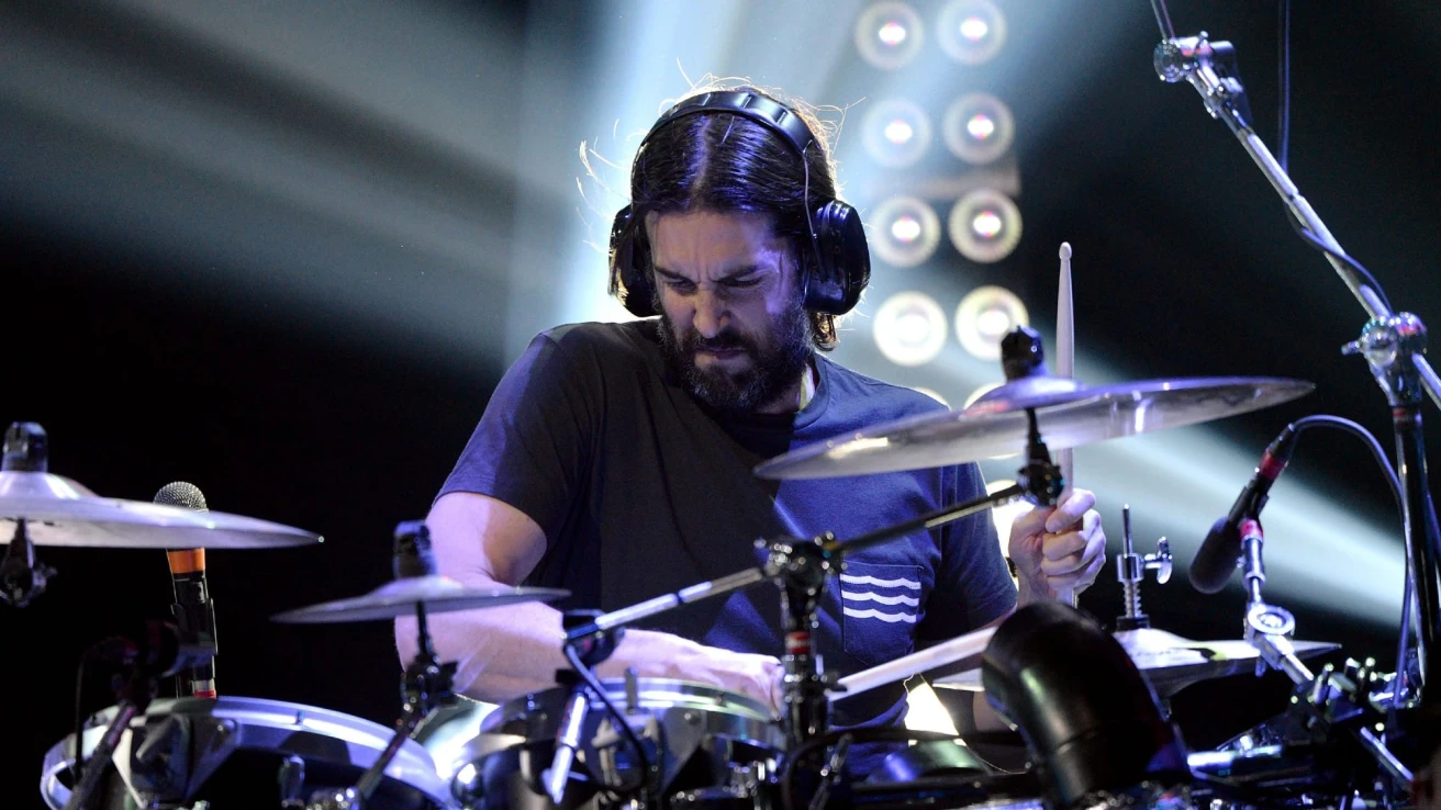 Ex-baterista dos Linkin Park, Rob Bourdon.