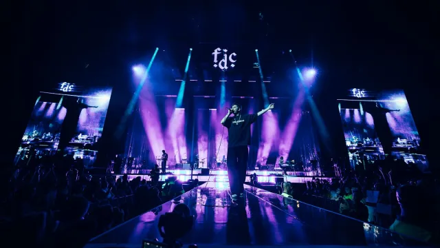 Fontaines D.C. na MEO Arena, Lisboa, 2026.