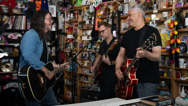 Foo Fighters, Tiny Desk, 2026.