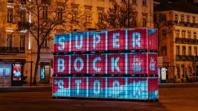 Super Bock em Stock.