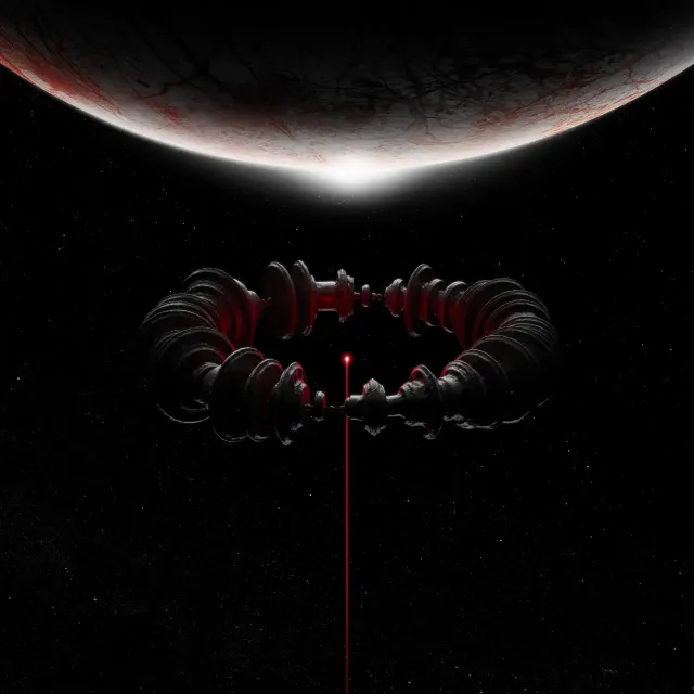 A capa do décimo álbum dos Muse, em junho nas lojas.